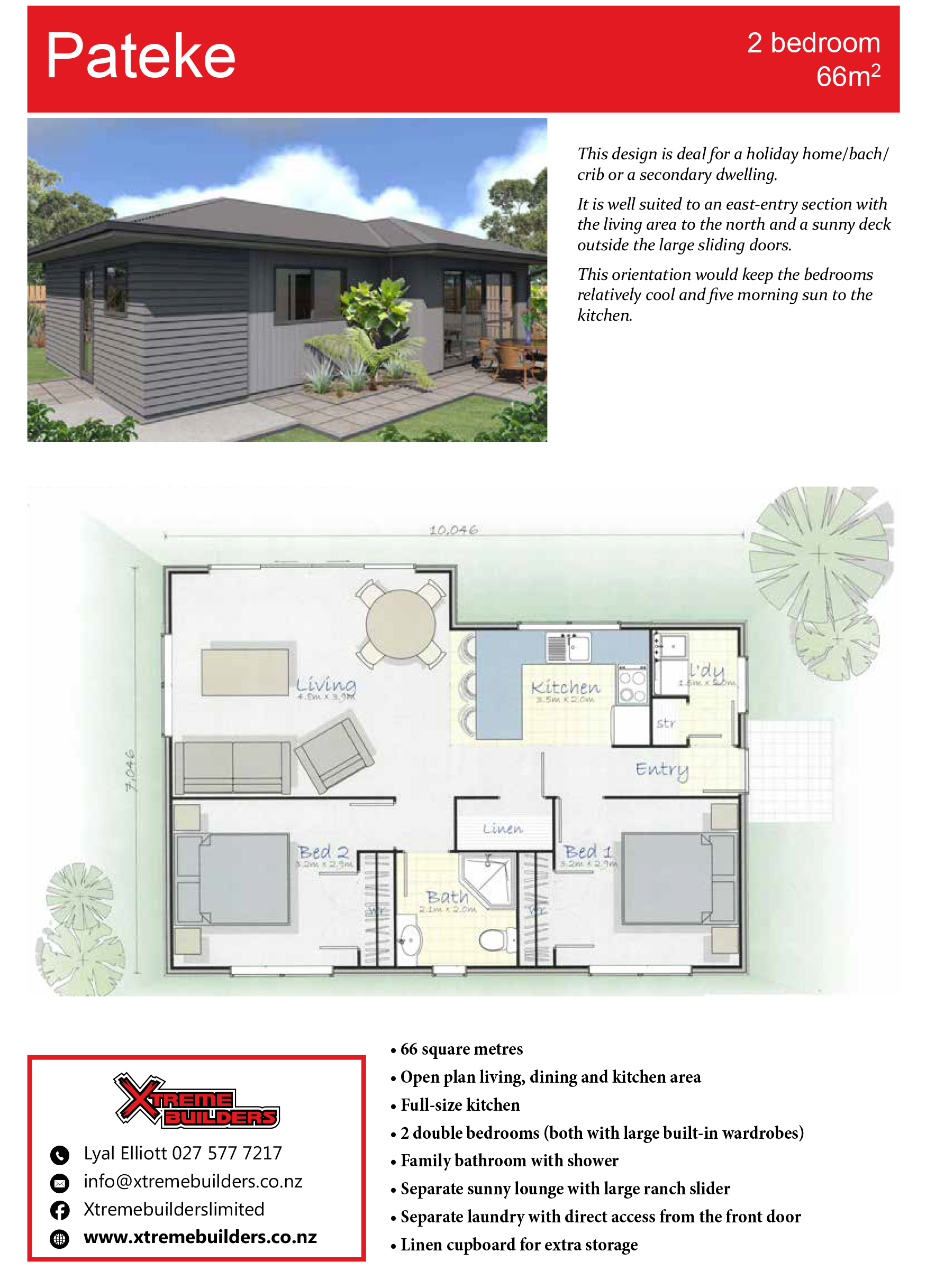 Pateke Transportable Home